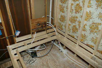[Tub frame and vent]