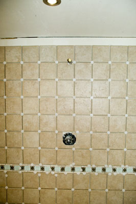 [Starting the wall tile]