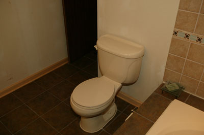 [A new toilet]