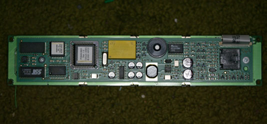 View of circuit boards