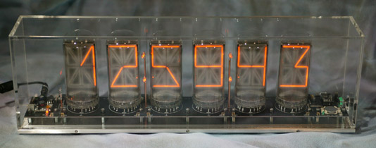 MOD-6 Nixie clock