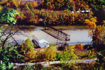 [Lake Inez and shed]