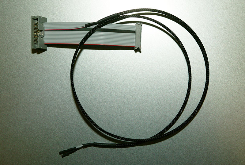 [Front panel interposer cable]
