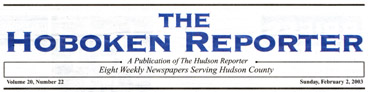 Tubes Exhibit Hoboken Reporter 030202 Masthead